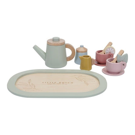 Little Dutch Houten Speelgoed Theeservies - Little Dutch - Babywinkel - 8713291770065