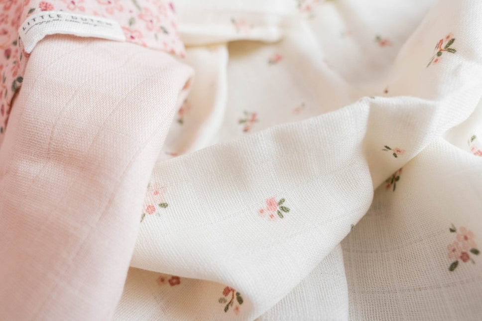 Little Dutch Hydrofiele Doek Fairy Blossom & Blossom 70X70Cm - Little Dutch - Babywinkel - 8720986878951