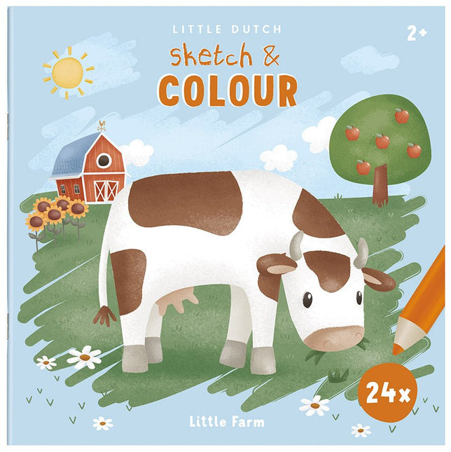 Little Dutch Kleurboek Little Farm - Little Dutch - Babywinkel - 8714274125650