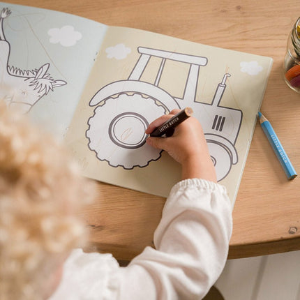 Little Dutch Kleurboek Little Farm - Little Dutch - Babywinkel - 8714274125650
