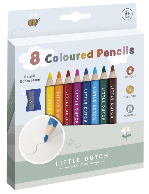 Little Dutch Kleurpotloden 9St - Little Dutch - Babywinkel - 8714274120501