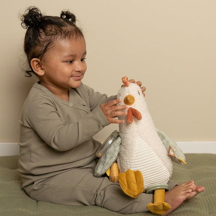 Little Dutch Knuffel Activiteiten Kip 25cm - Little Dutch - Babywinkel - 8713291888043