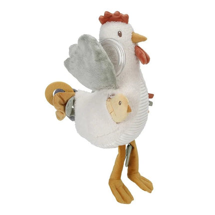 Little Dutch Knuffel Activiteiten Kip 25cm - Little Dutch - Babywinkel - 8713291888043
