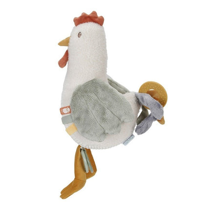 Little Dutch Knuffel Activiteiten Kip 25cm - Little Dutch - Babywinkel - 8713291888043