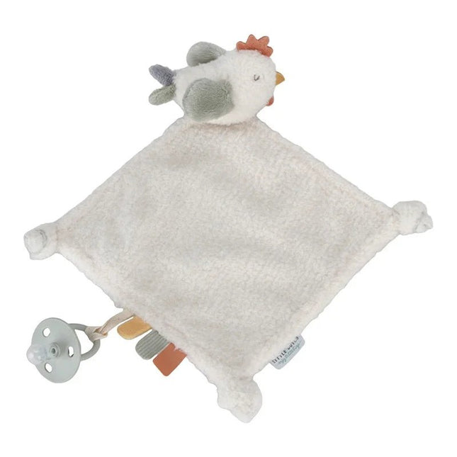 Little Dutch Knuffeldoekje Kip Little Farm - Little Dutch - Babywinkel - 8713291888326