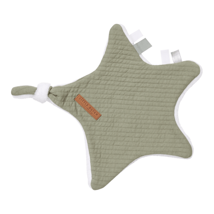 Little Dutch Knuffeldoekje Ster Pure Olive - Little Dutch - Babywinkel - 8719638748810