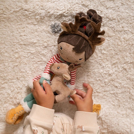Little Dutch Knuffelpop Evi Kerst 35cm - Little Dutch - Babywinkel - 8713291445666