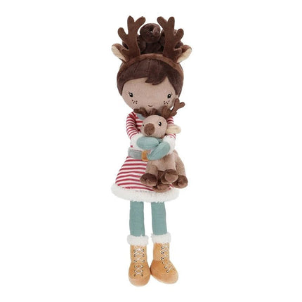 Little Dutch Knuffelpop Evi Kerst 35cm - Little Dutch - Babywinkel - 8713291445666