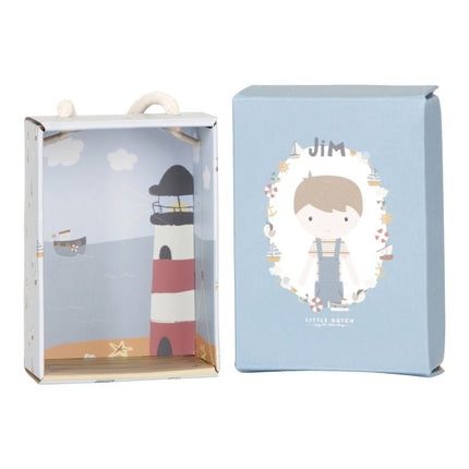 Little Dutch Knuffelpop Jim 10cm - Little Dutch - Babywinkel - 8713291445598