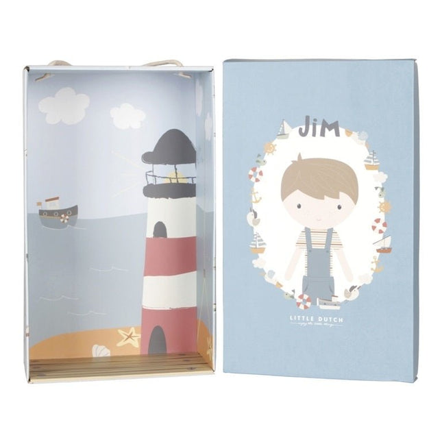 Little Dutch Knuffelpop Jim 50cm Polyester koop je bij Babywinkel