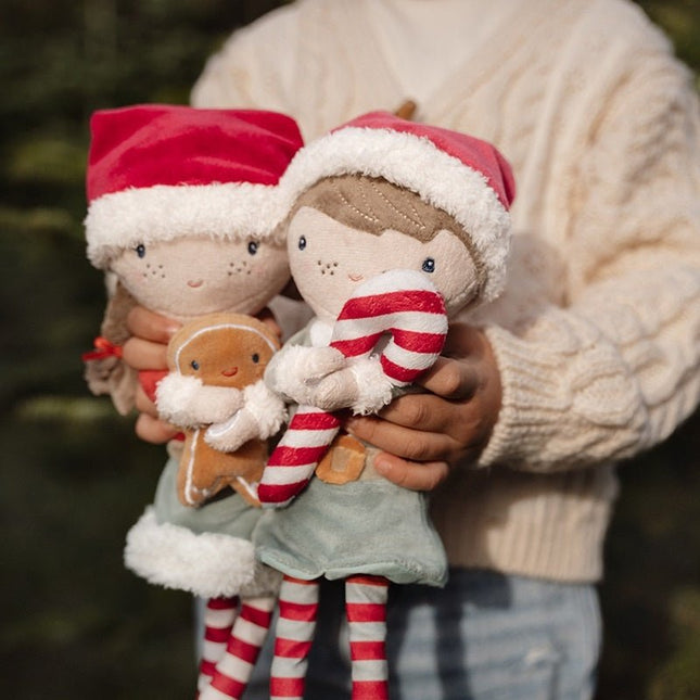 Little Dutch Knuffelpop Jim Kerst 35cm koop je bij Babywinkel