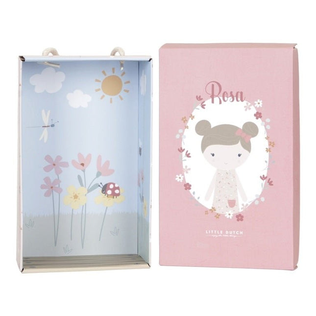 Little Dutch Knuffelpop Rosa 35cm koop je bij Babywinkel