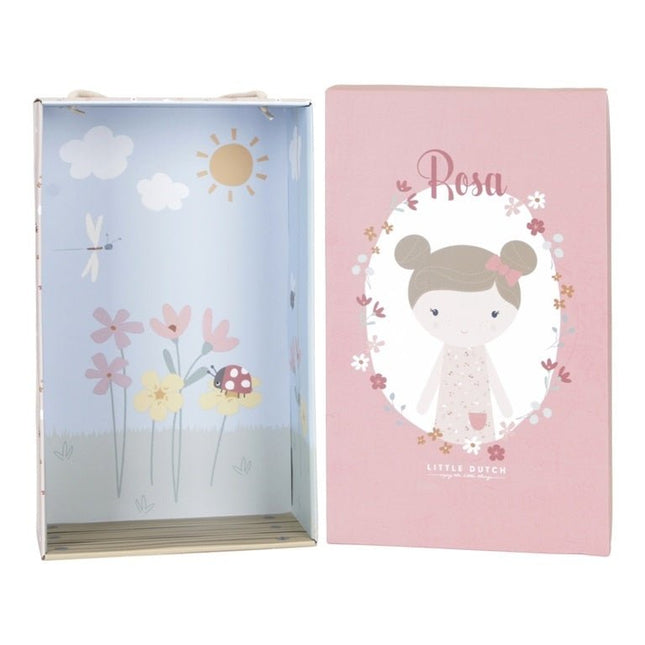 Little Dutch Knuffelpop Rosa 50cm koop je bij Babywinkel