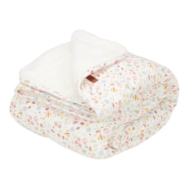 Little Dutch Ledikantdeken Flowers & Butterflies - Little Dutch - Babywinkel - 8720168535801