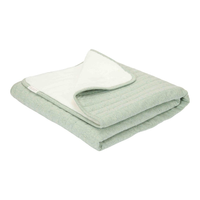 Little Dutch Ledikantdeken Pure Sage - Little Dutch - Babywinkel - 8720986879118