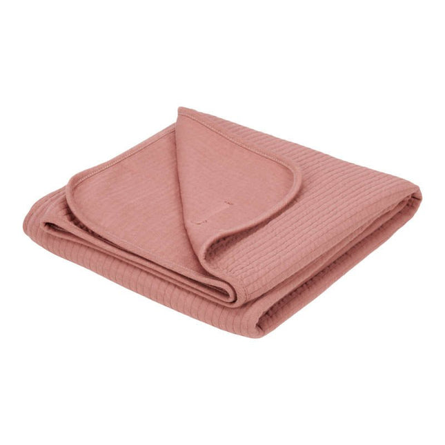 Little Dutch Ledikantdeken Zomer Pure Pink Blush - Little Dutch - Babywinkel - 8720168536228