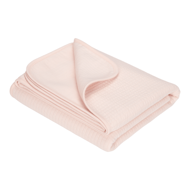 Little Dutch Ledikantdeken Zomer Pure Soft Pink - Little Dutch - Babywinkel - 8718734811589