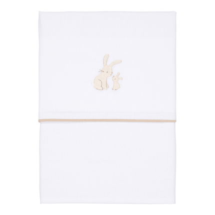 Little Dutch Ledikantlaken Baby Bunny Geborduurd - Little Dutch - Babywinkel - 8720847023797