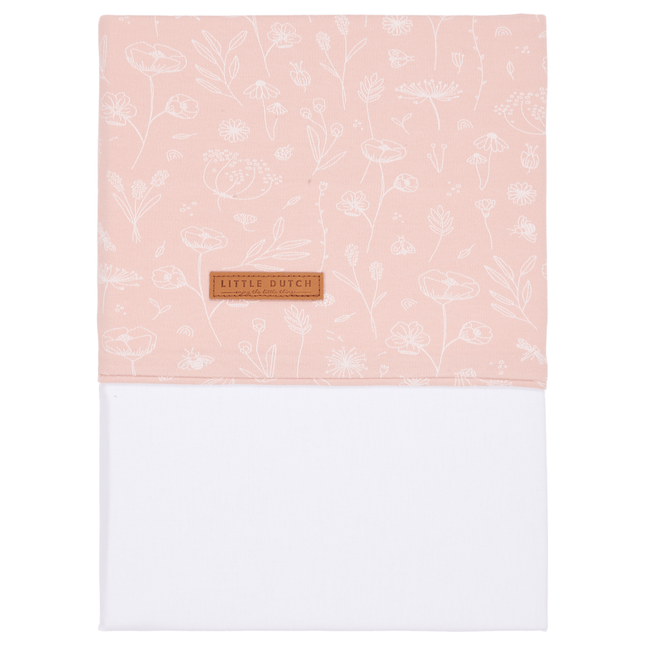 Little Dutch Ledikantlaken Wild Flowers Pink - Little Dutch - Babywinkel - 8720168532220