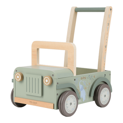 Little Dutch Loopwagen Auto Safari koop je bij Babywinkel