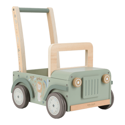 Little Dutch Loopwagen Auto Safari koop je bij Babywinkel
