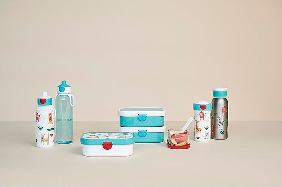 Little Dutch Lunchset Campus Schoolbeker+Lunchbox Sailors Bay - Little Dutch - Babywinkel - 8720294016526