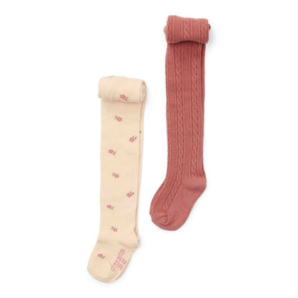 Little Dutch Maillot Kind Sand/Warm Rose 2St - Little Dutch - Babywinkel - 8720986876179