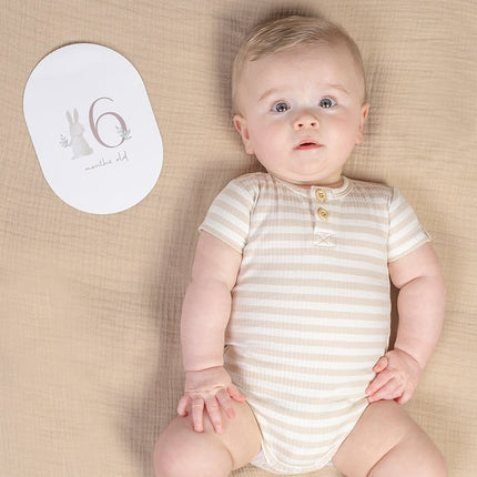 Little Dutch Mijlpaalkaarten Mijn Eerst Jaar Baby Bunny - Little Dutch - Babywinkel - 8713291447431