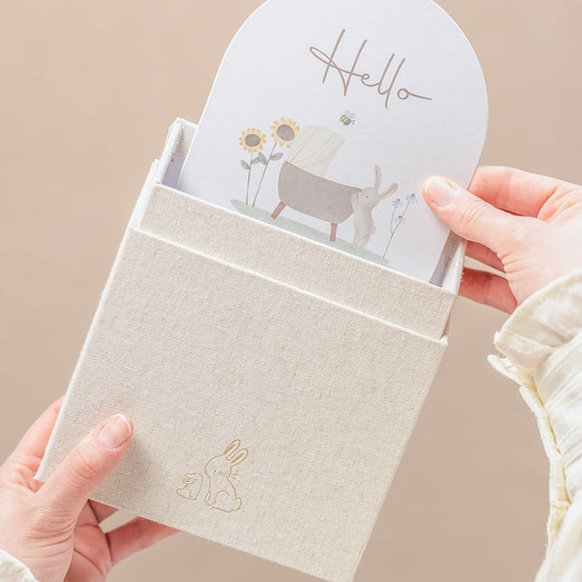 Little Dutch Mijlpaalkaarten Mijn Eerst Jaar Baby Bunny koop je bij Babywinkel