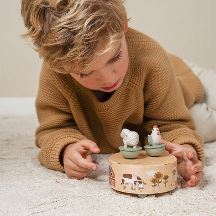 Little Dutch Muziekdoosje Little Farm - Little Dutch - Babywinkel - 8713291771659