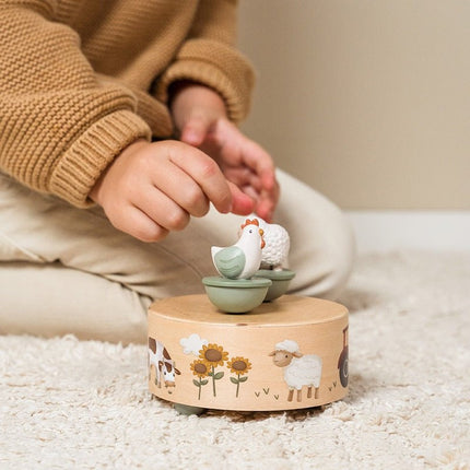 Little Dutch Muziekdoosje Little Farm - Little Dutch - Babywinkel - 8713291771659