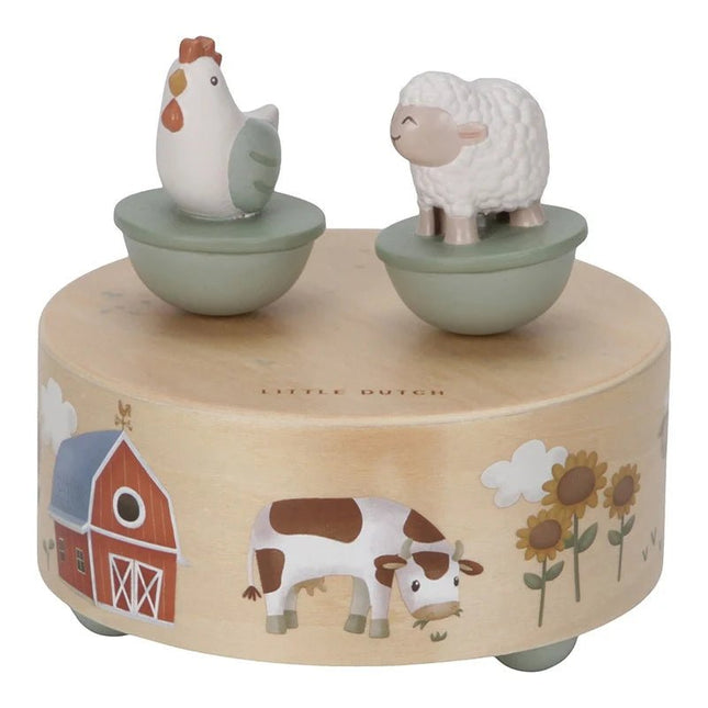 Little Dutch Muziekdoosje Little Farm - Little Dutch - Babywinkel - 8713291771659
