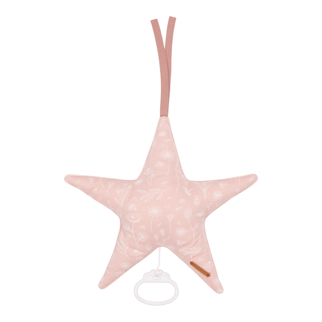 Little Dutch Muziekhanger Baby Ster Wild Flowers Pink - Little Dutch - Babywinkel - 8720168533029