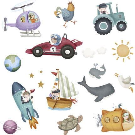 Little Dutch Nep Tattoo Jim En Friends - Little Dutch - Babywinkel - 8718819315544