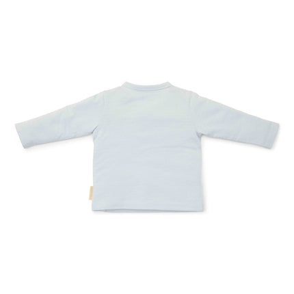Little Dutch Overslag Shirt Baby Lange Mouw Baby Blue - Babywinkel - 8721122571972