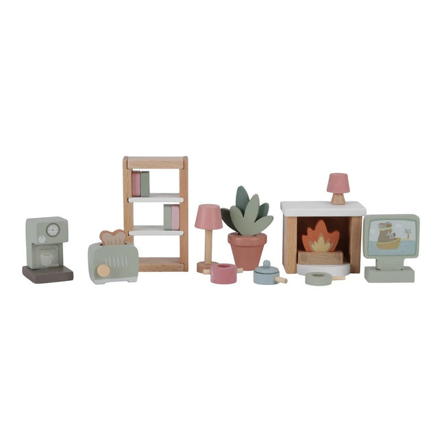 Little Dutch Poppenhuis Meubels Aanvulset - Little Dutch - Babywinkel - 8713291771185