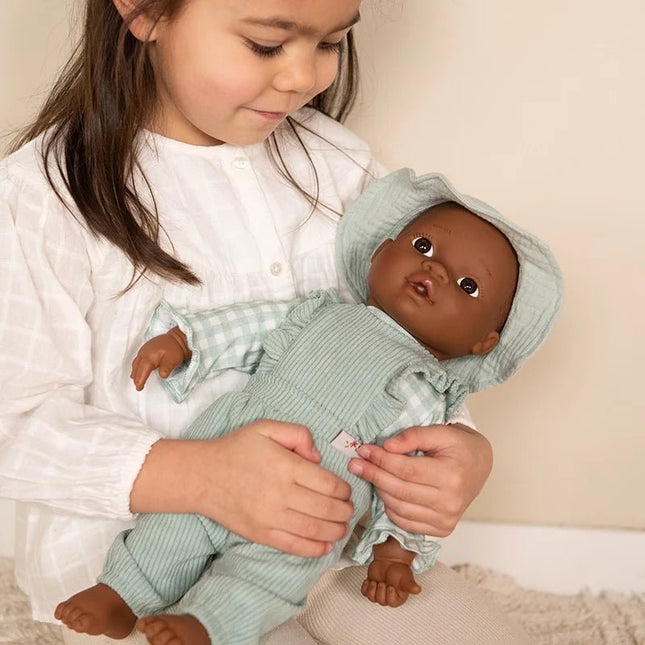 Little Dutch Poppenkleertjes Fresh Green Check - Little Dutch - Babywinkel - 8713291445833
