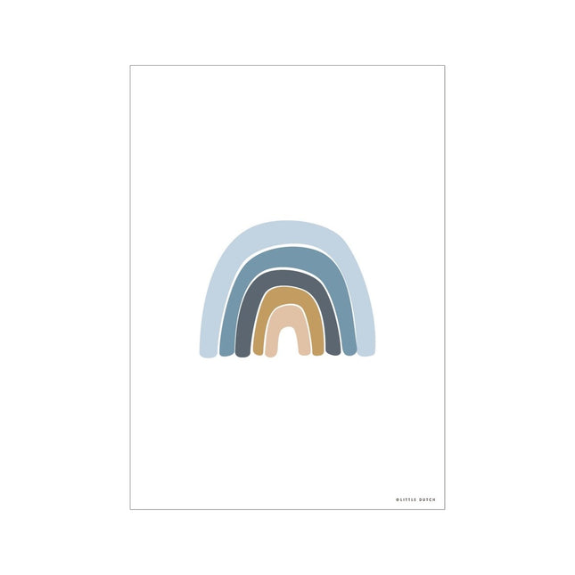 Little Dutch Poster A3 Horizon Blue - Little Dutch - Babywinkel - 8720168534156