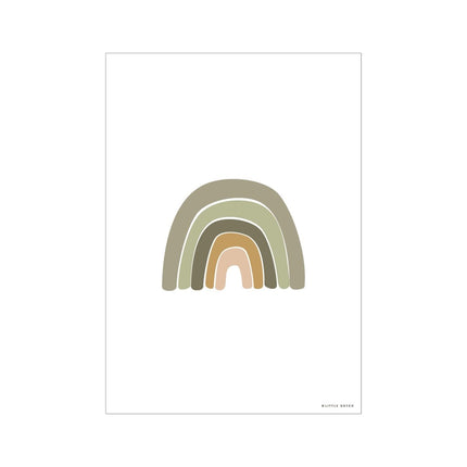 Little Dutch Poster A3 Horizon Olive - Little Dutch - Babywinkel - 8720168534187