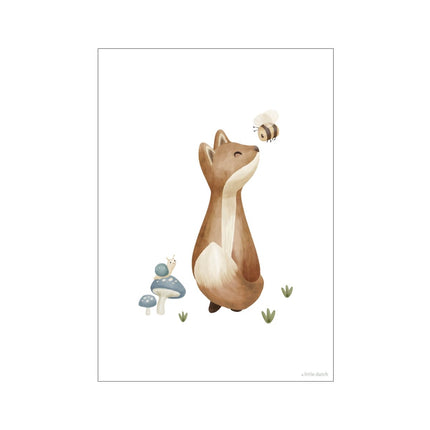 Little Dutch Poster Forest Friends A3 - Little Dutch - Babywinkel - 8721122570470