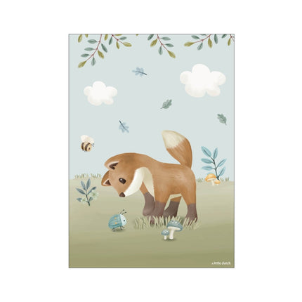 Little Dutch Poster Forest Friends A3 - Little Dutch - Babywinkel - 8721122570470