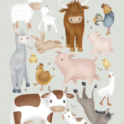 Little Dutch Poster Little Farm A3 - Little Dutch - Babywinkel - 8720847025104
