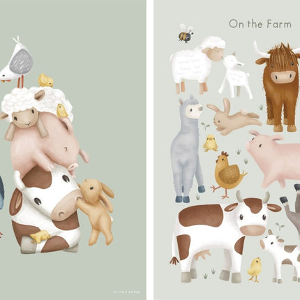 Little Dutch Poster Little Farm A3 - Little Dutch - Babywinkel - 8720847025104