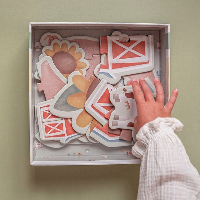 Little Dutch Puzzel 6 In 1 Little Farm - Babywinkel - 8713291771482
