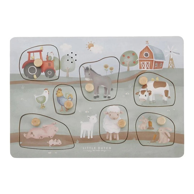Little Dutch Puzzel Geluid Little Farm koop je bij Babywinkel