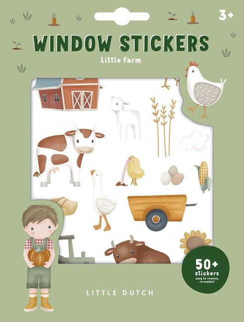 Little Dutch Raamstickers Little Farm koop je bij Babywinkel