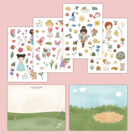 Little Dutch Raamstickers Rosa En Friends koop je bij Babywinkel