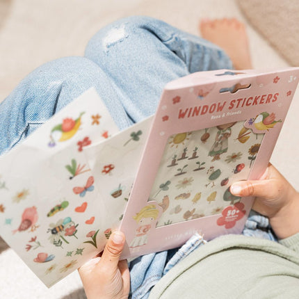 Little Dutch Raamstickers Rosa En Friends koop je bij Babywinkel