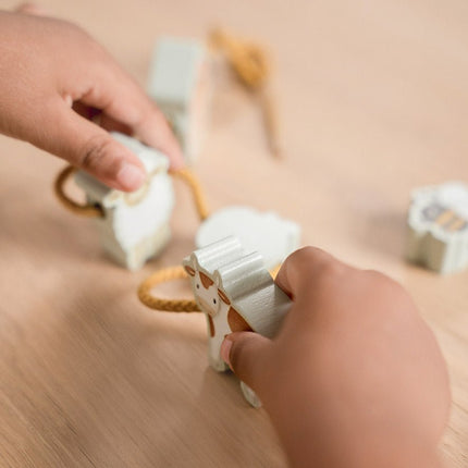 Little Dutch Rijgkralen Little Farm - Little Dutch - Babywinkel - 8714274125612