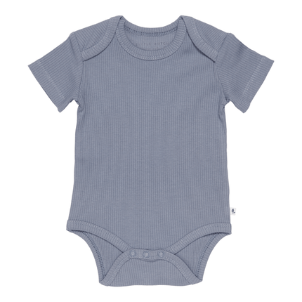 Little Dutch Romper Korte Mouw Rib Blue - Little Dutch - Babywinkel - 8720168538277